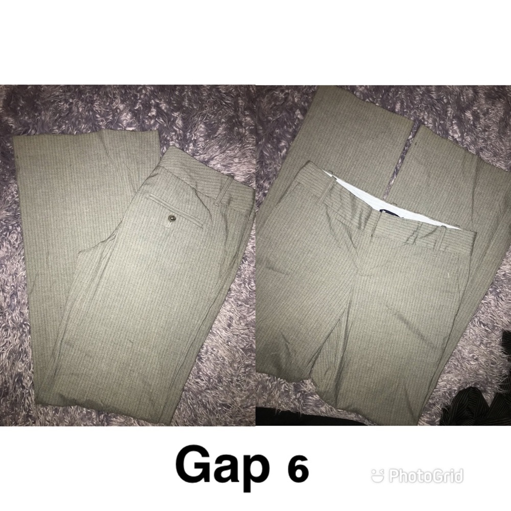 Pin stripe slacks